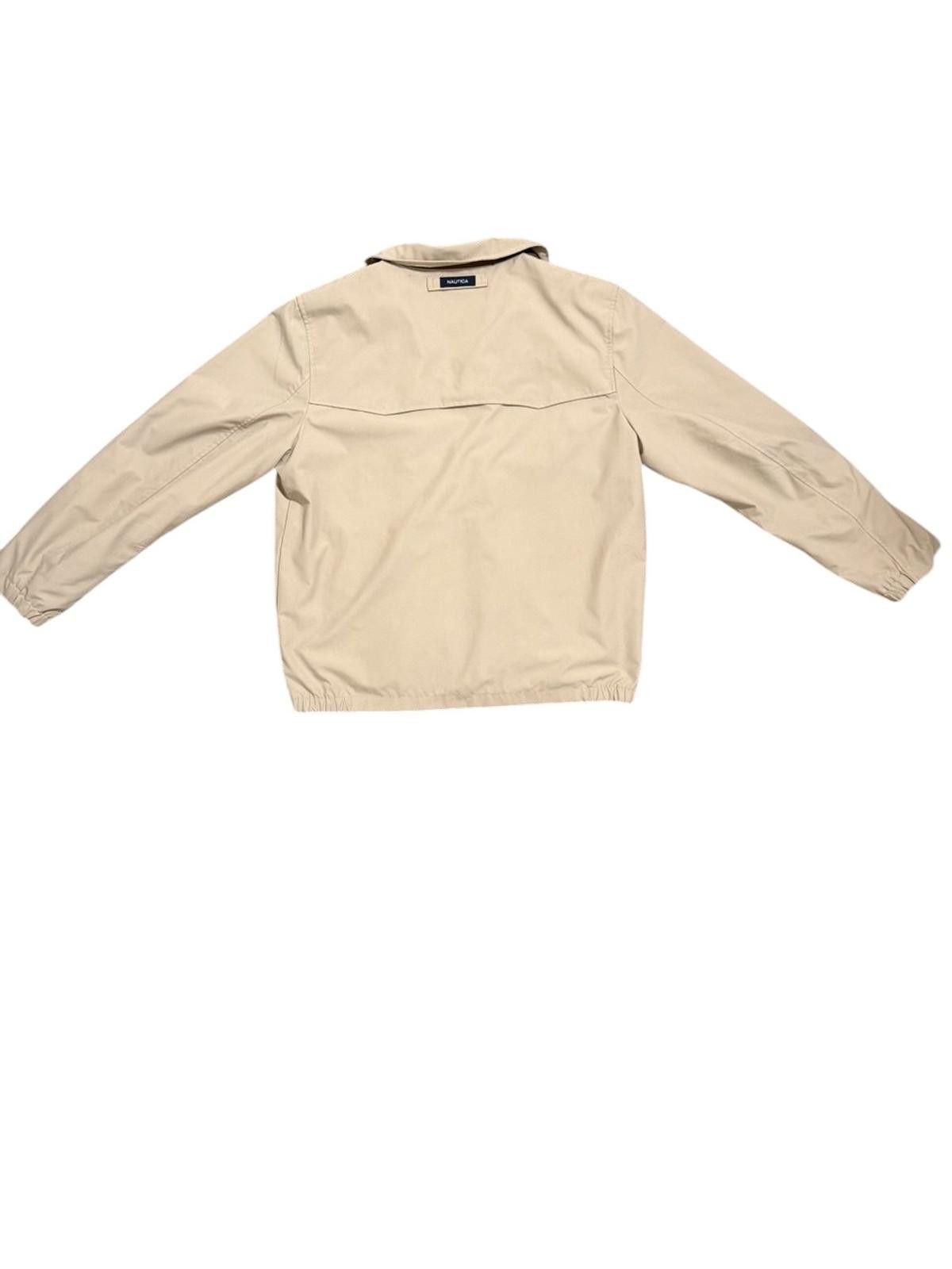 Nautica Nautica Lightweight Zip-Up Jacket – Beige / Tan Windbreaker Size US L / EU 52-54 / 3 - 3 Thumbnail