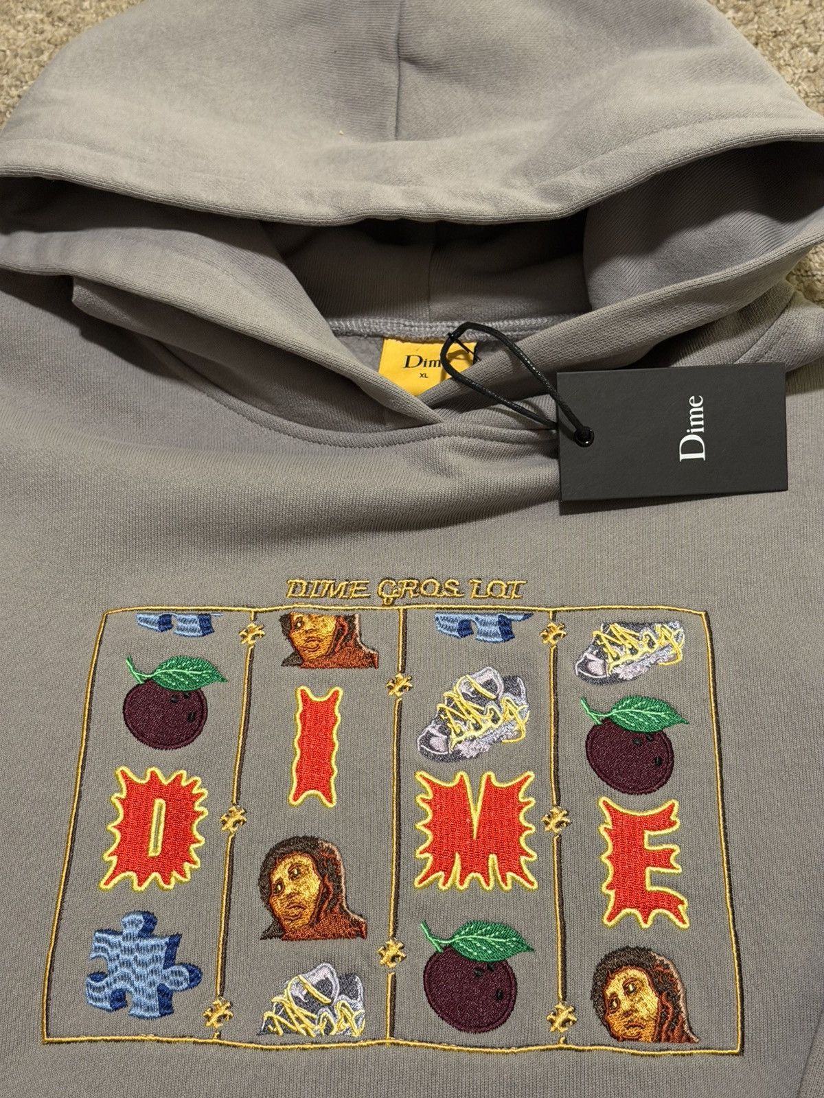 Dime Dime VLT Hoodie Charcoal Size US XL / EU 56 / 4 - 3 Thumbnail