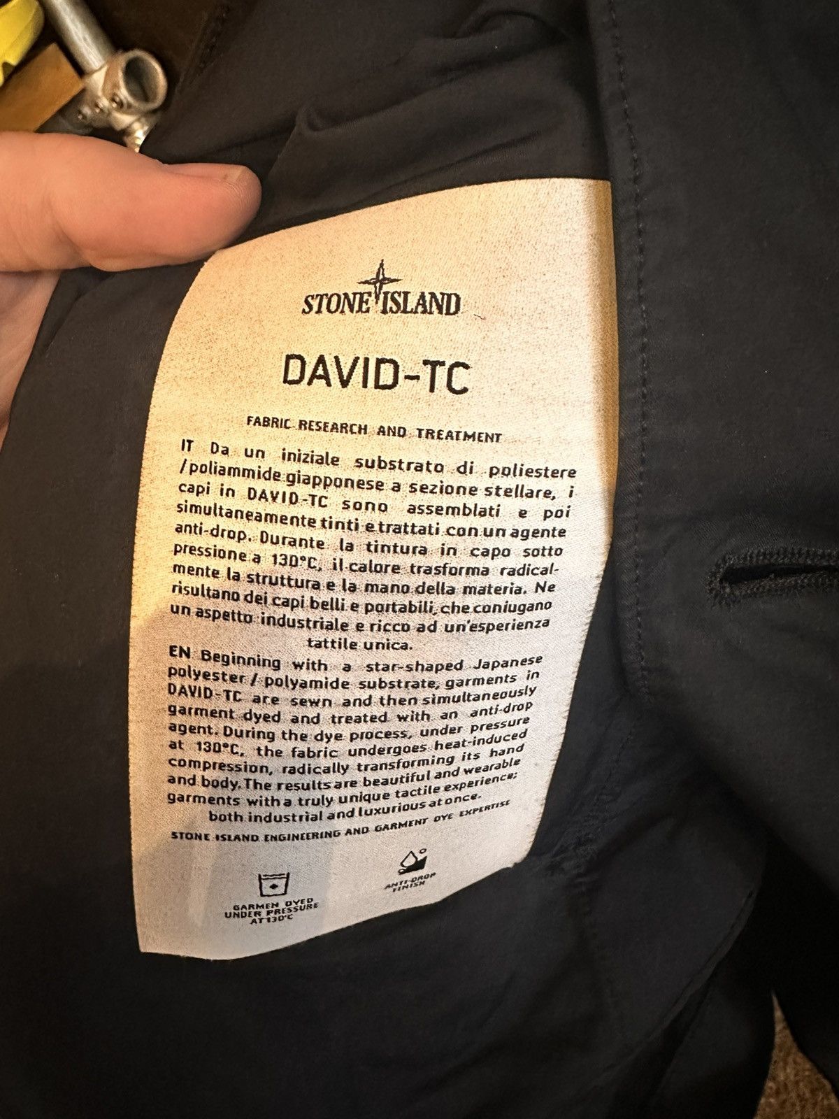 Stone Island Stone Island David TC black Size US XXL / EU 58 / 5 - 11 Thumbnail