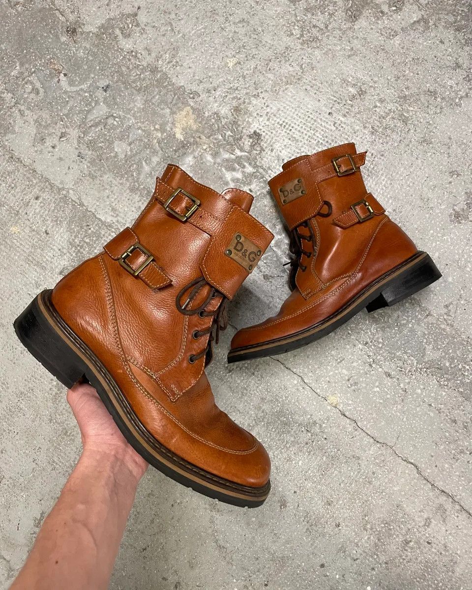 平*朗様 2000s Neil Barret short leather blo Neil Barrett Boots | Grailed