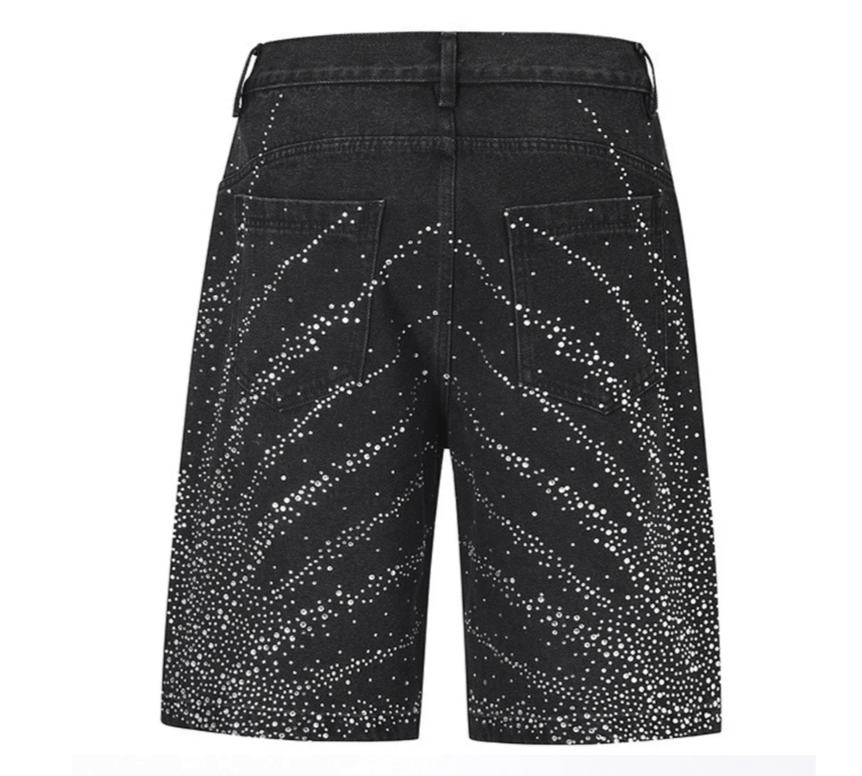 Japanese Brand Diamond Denim Shorts Size US 36 / EU 52 - 3 Thumbnail