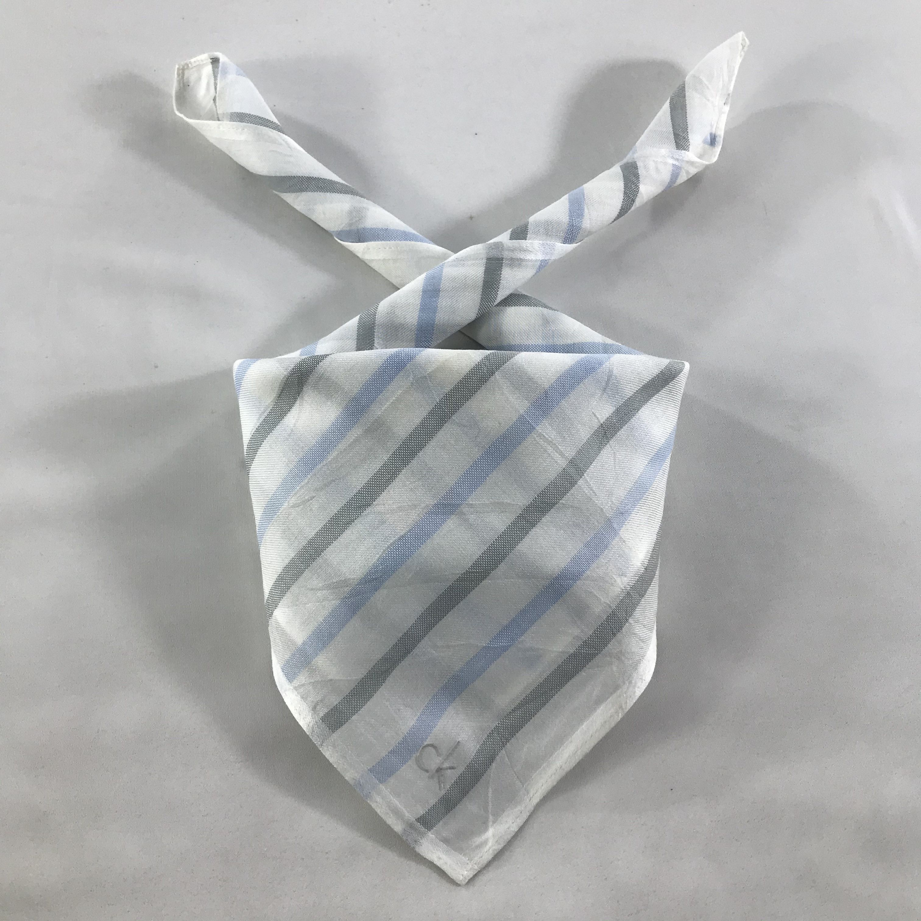 Calvin Klein × Vintage Calvin Klein Bandana / Handkerchief / Neckerchief - S1279 Size ONE SIZE - 3 Thumbnail