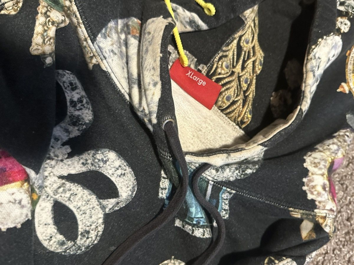 Supreme Supreme Jewels Hooded Sweatshirt Size US XL / EU 56 / 4 - 6 Thumbnail