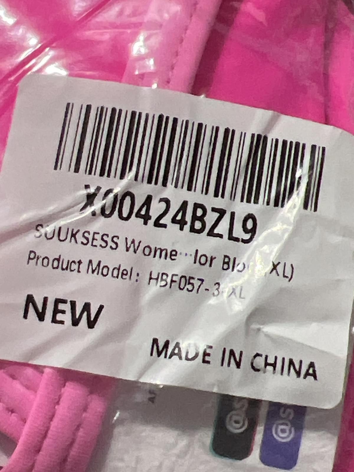 Other Suuksess Women's Two-Tone Pink Bikini Set XL barbiecore Size ONE SIZE - 3 Thumbnail
