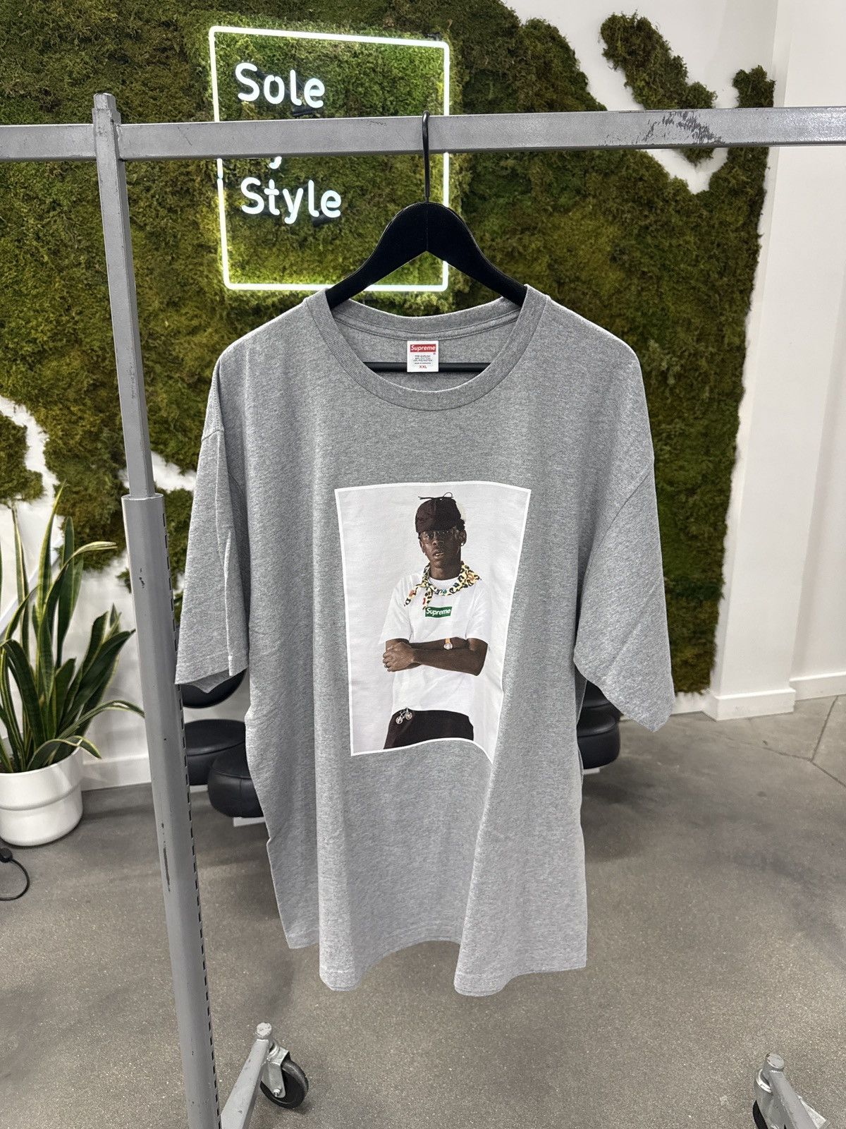 Supreme Supreme Tyler The Creator Tee Heather Grey Size US XXL / EU 58 / 5 - 1 Thumbnail