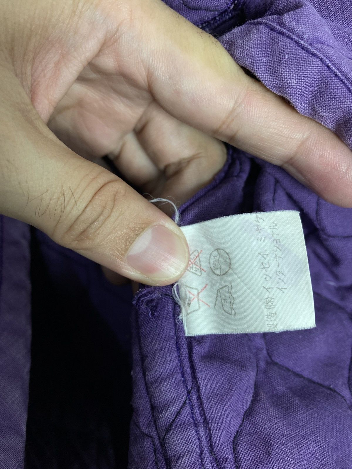 Issey Miyake Rare‼️ Vintage 80S ISSEY SPORTS COTTON QUILTED JACKET Japan Size M / US 6-8 / IT 42-44 - 8 Thumbnail