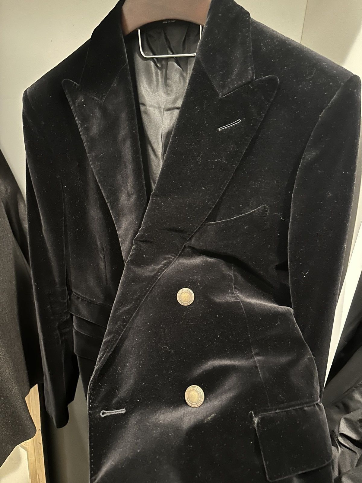Tom Ford Tom Ford Velvet Black Double Breast Blazer Size 54/42-43reg Size 54R - 2 Thumbnail