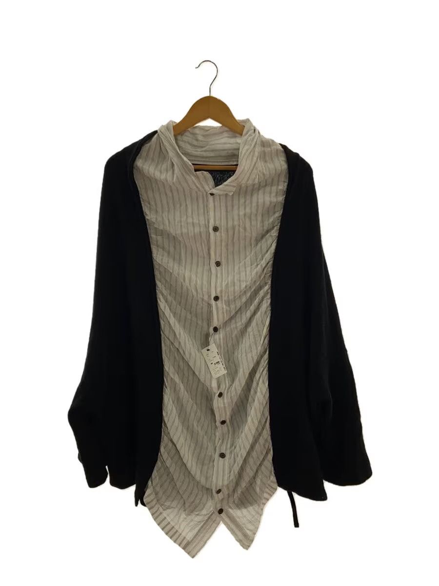 Y-3 Yoshi Yamamoto Black Sleeve Stripe Wool online Knit Cardigan