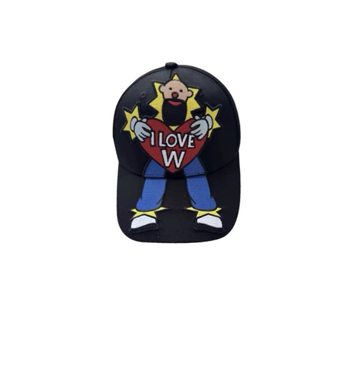 Walter Van Beirendonck Walter Van Beirendonck Clown Cap 25SS I Love W Doll/Face Cap Size ONE SIZE - 2 Thumbnail