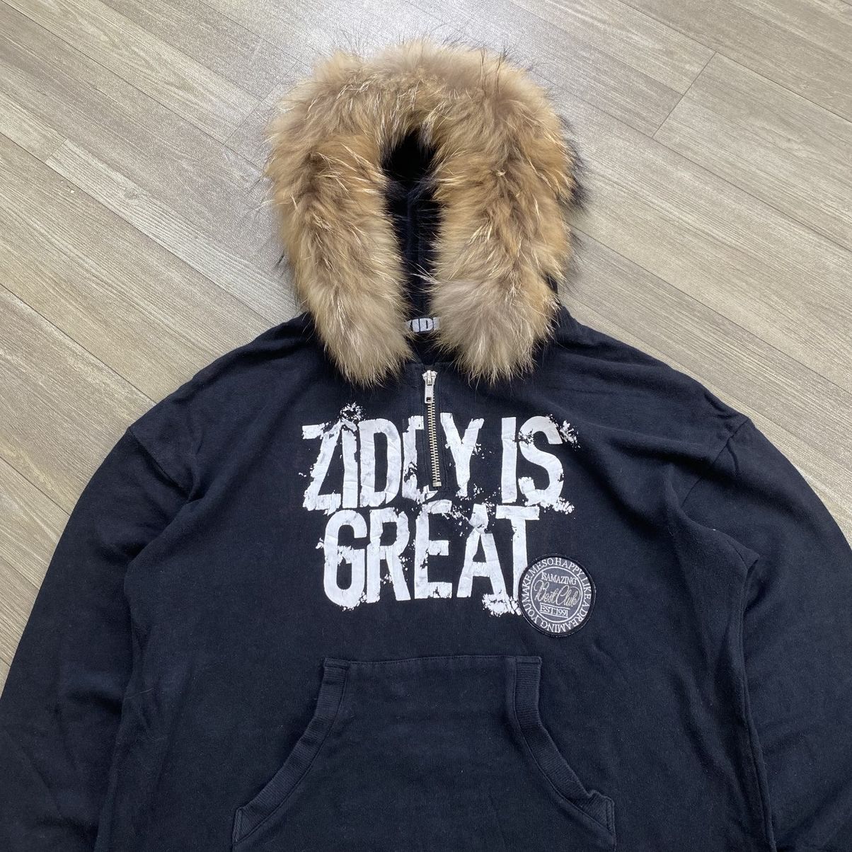 14th Addiction 2000s Dizzy Great IfSixWasNine Kmrii Lgb Half Zip Fur Hoodie Size US M / EU 48-50 / 2 - 2 Thumbnail