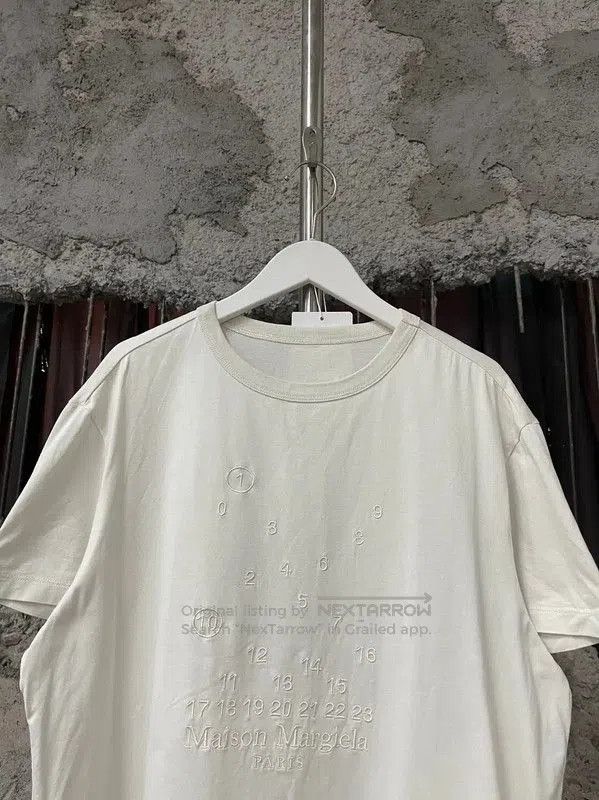 Maison Margiela Maison Margiela White Cotton Short Sleeve T-shirt . Size S / US 4 / IT 40 - 3 Thumbnail