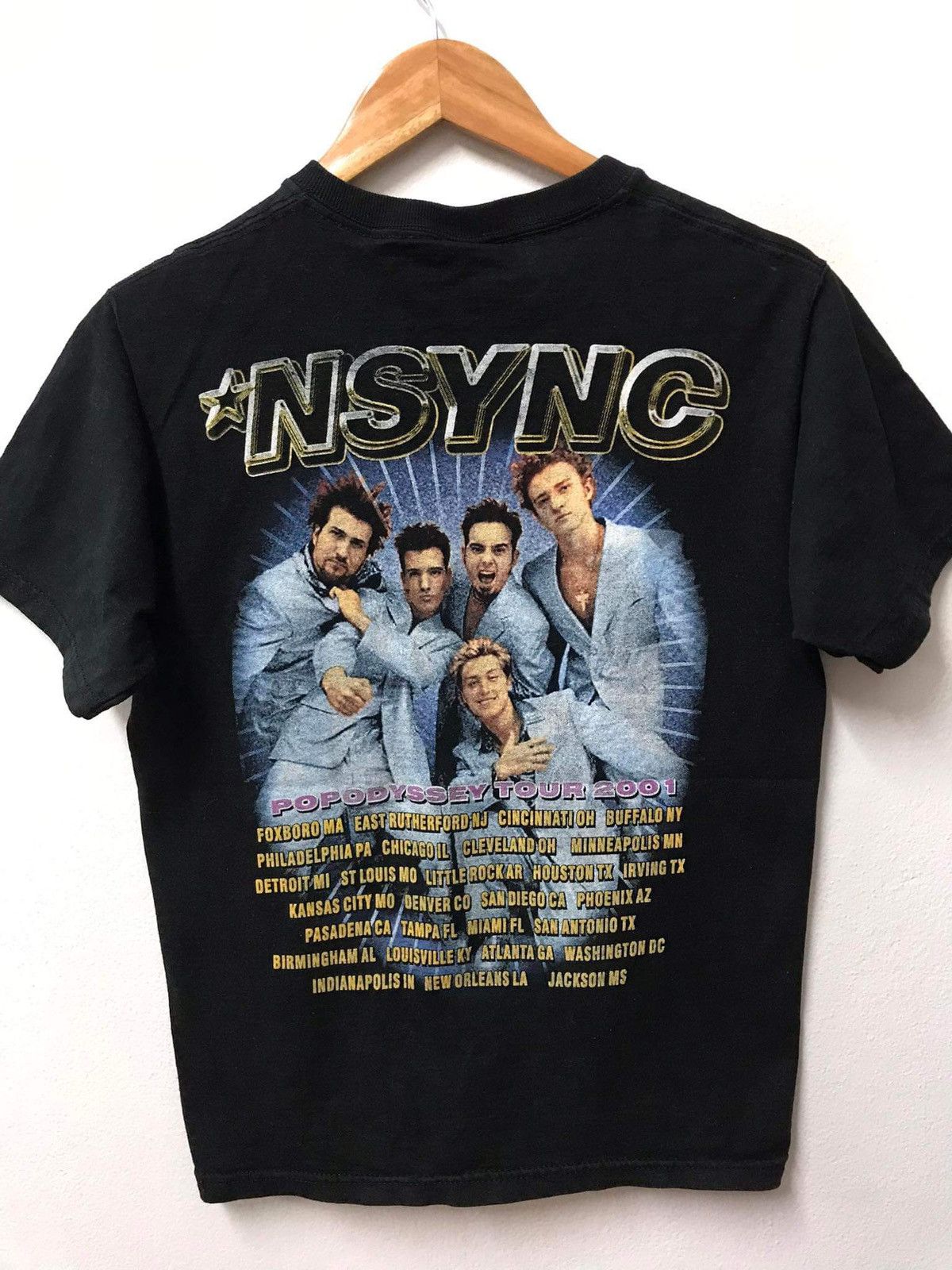 Band Tees × Rap Tees Vintage 2001 NSYNC Popodyssey Tour | Grailed