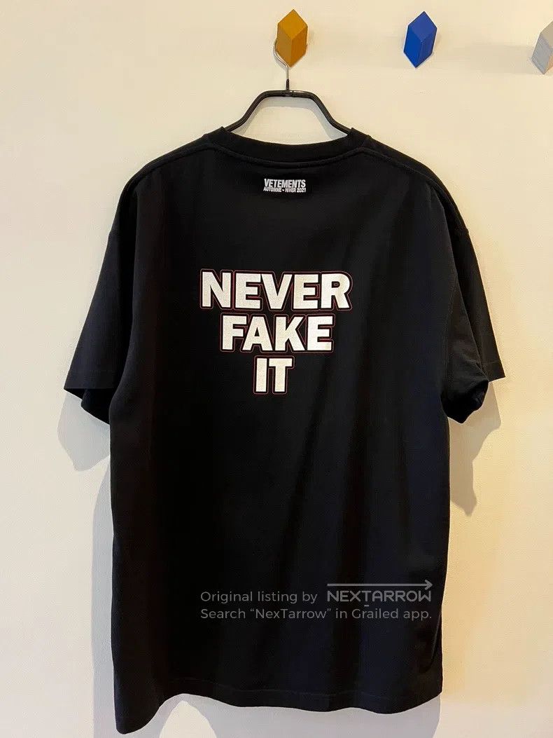 Vetements Vetements T-shirt Size US XS / EU 42 / 0 - 2 Thumbnail