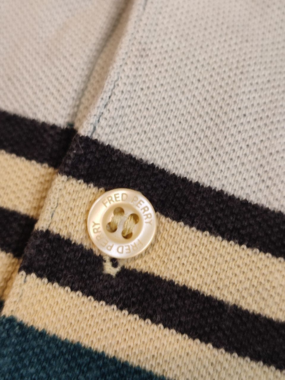 Fred Perry Fred Perry Men's Striped Short Sleeve Polo Shirt Size M Size US M / EU 48-50 / 2 - 5 Thumbnail
