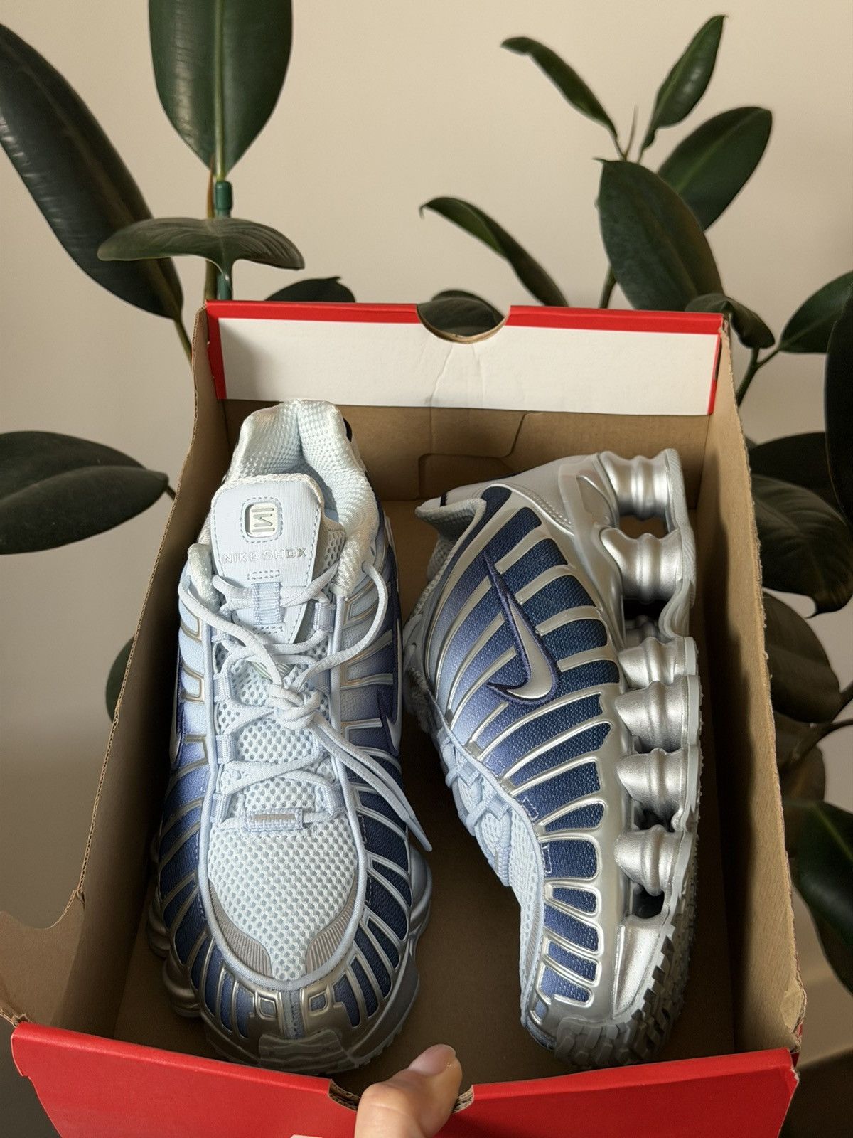Nike Nike Shox TL Fade "Light Blue" Size 7M / 8.5W Size US 8.5 / IT 38.5 - 8 Thumbnail