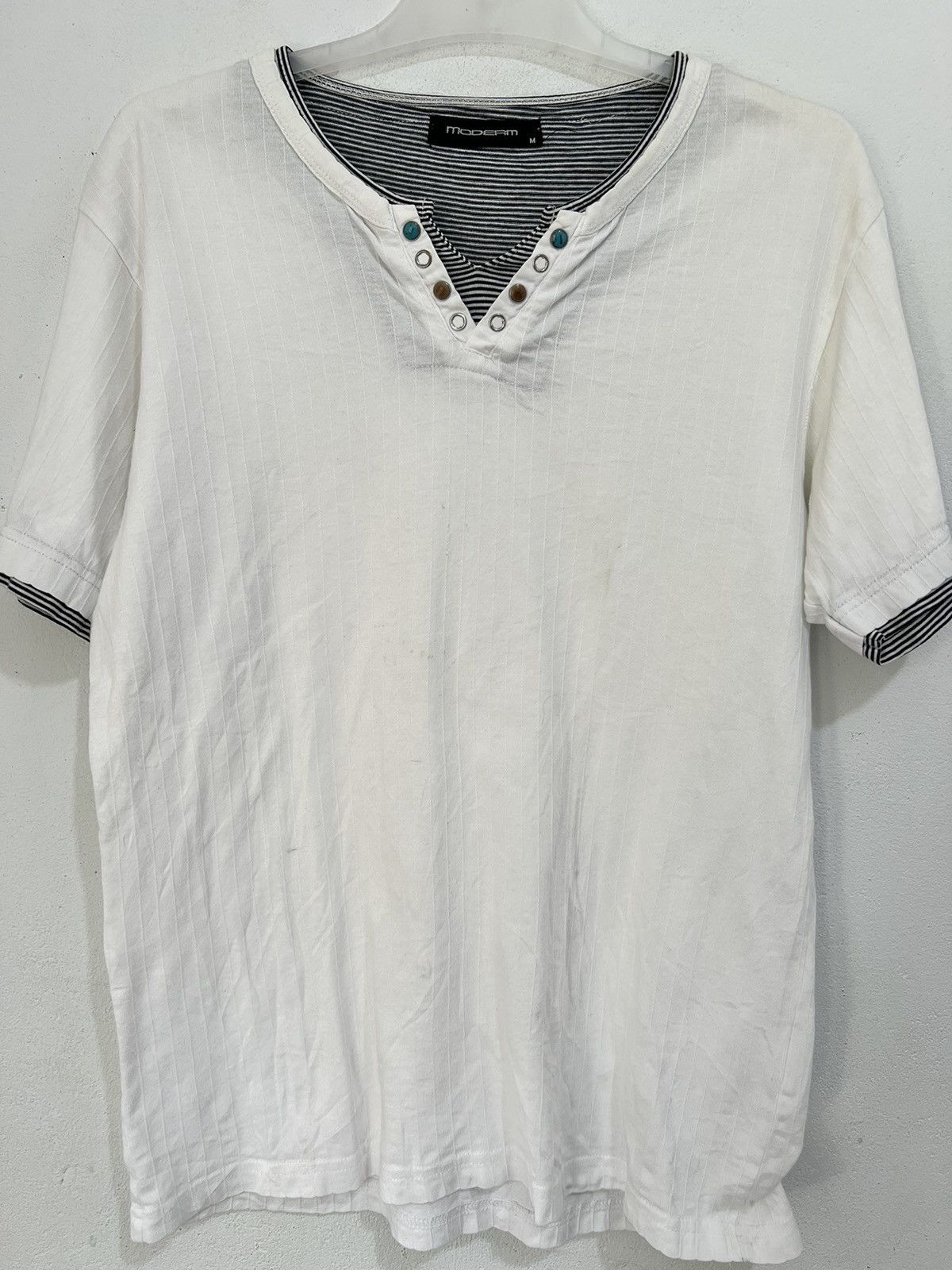 Japanese Brand × Vintage VINTAGE JAPAN MODERM TEES DOUBLE LAYER Size US M / EU 48-50 / 2 - 1 Thumbnail