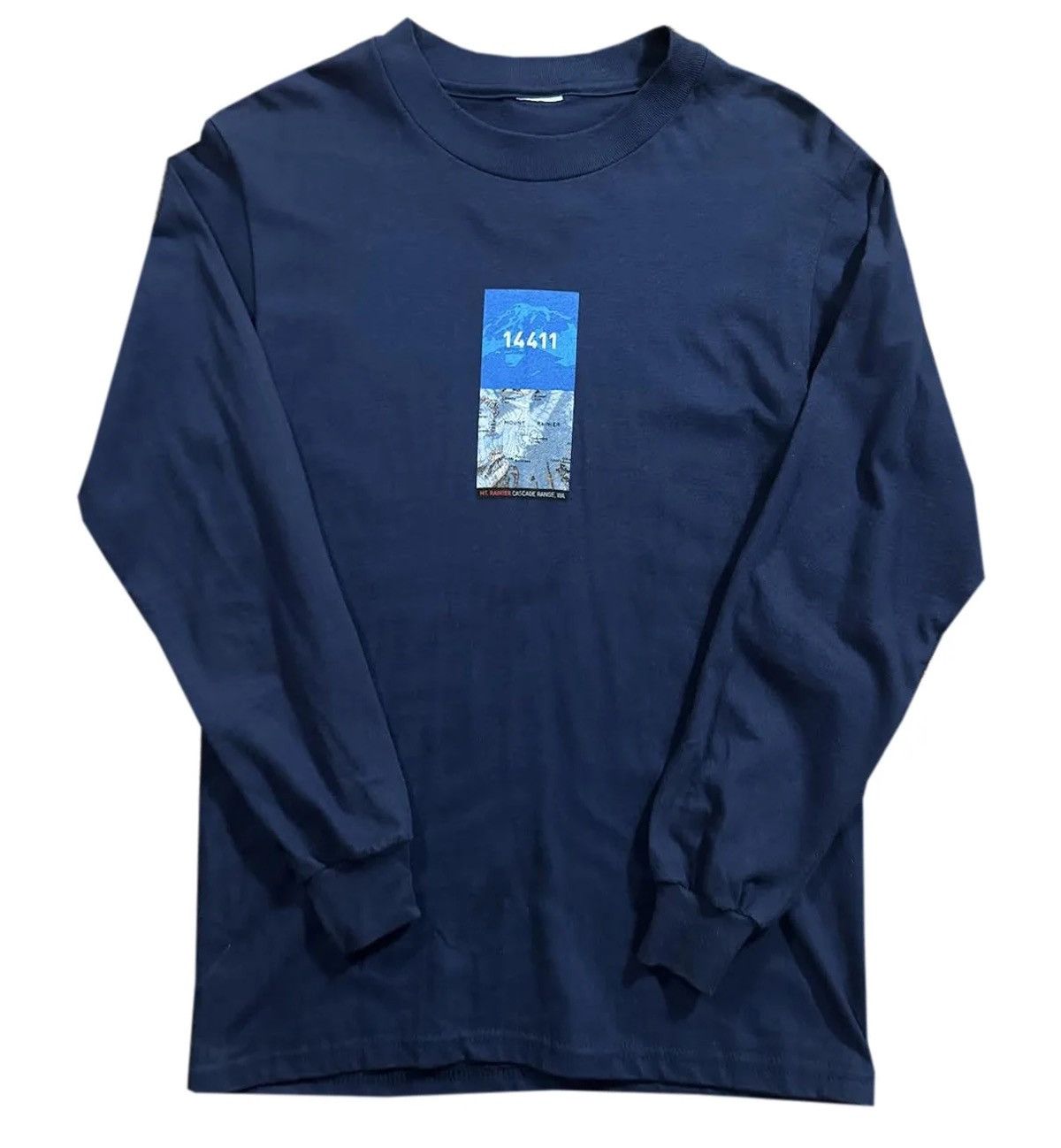The North Face Vintage The North Face Mt. Rainier L/S Shirt (Size S) Size US S / EU 44-46 / 1 - 1 Thumbnail