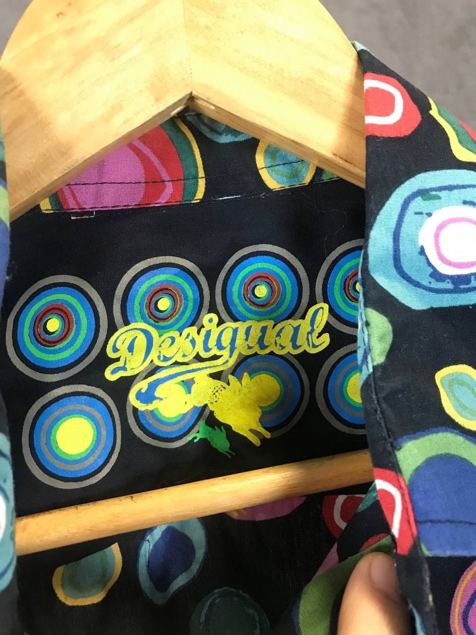 Desigual Desigual art crazy designer shirt Size US L / EU 52-54 / 3 - 4 Thumbnail