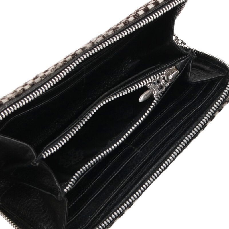Chrome Hearts Chrome Hearts REC F ZIP Cross Round Zip Wallet Size ONE SIZE - 3 Thumbnail