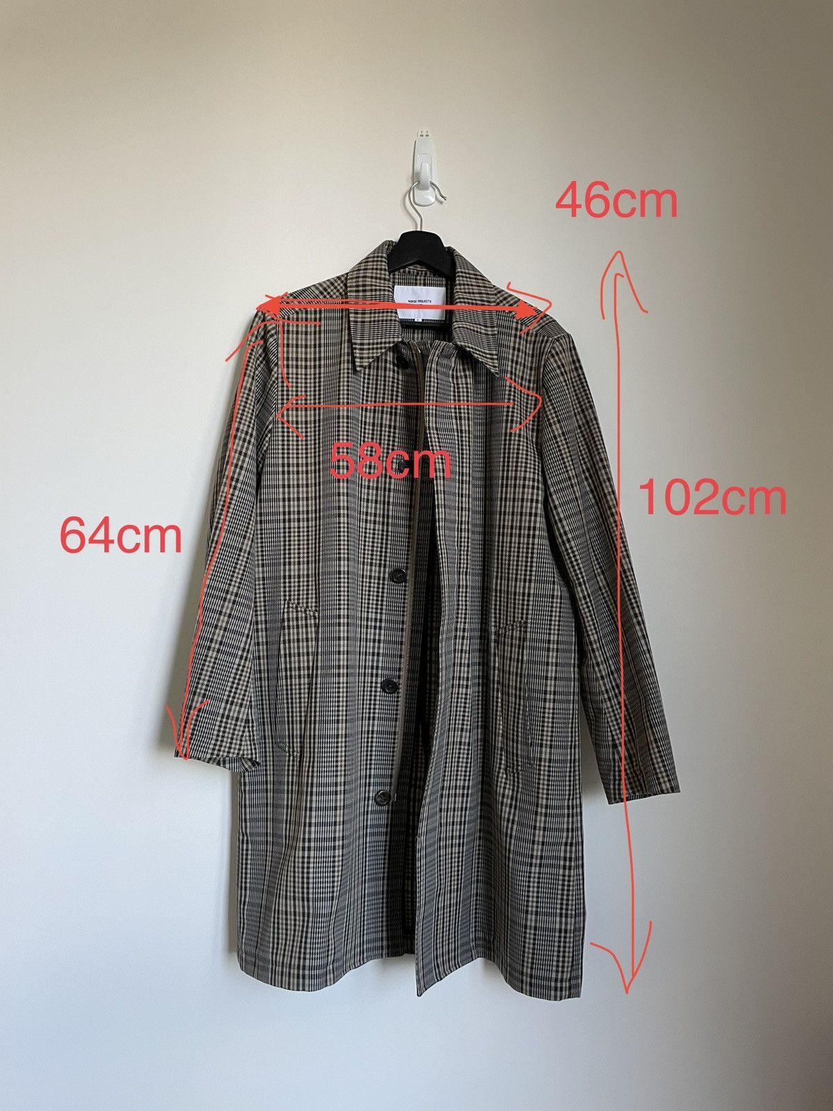 Norse Projects Norse Projects Thor Compact Twill Mac Coat Size US M / EU 48-50 / 2 - 3 Thumbnail