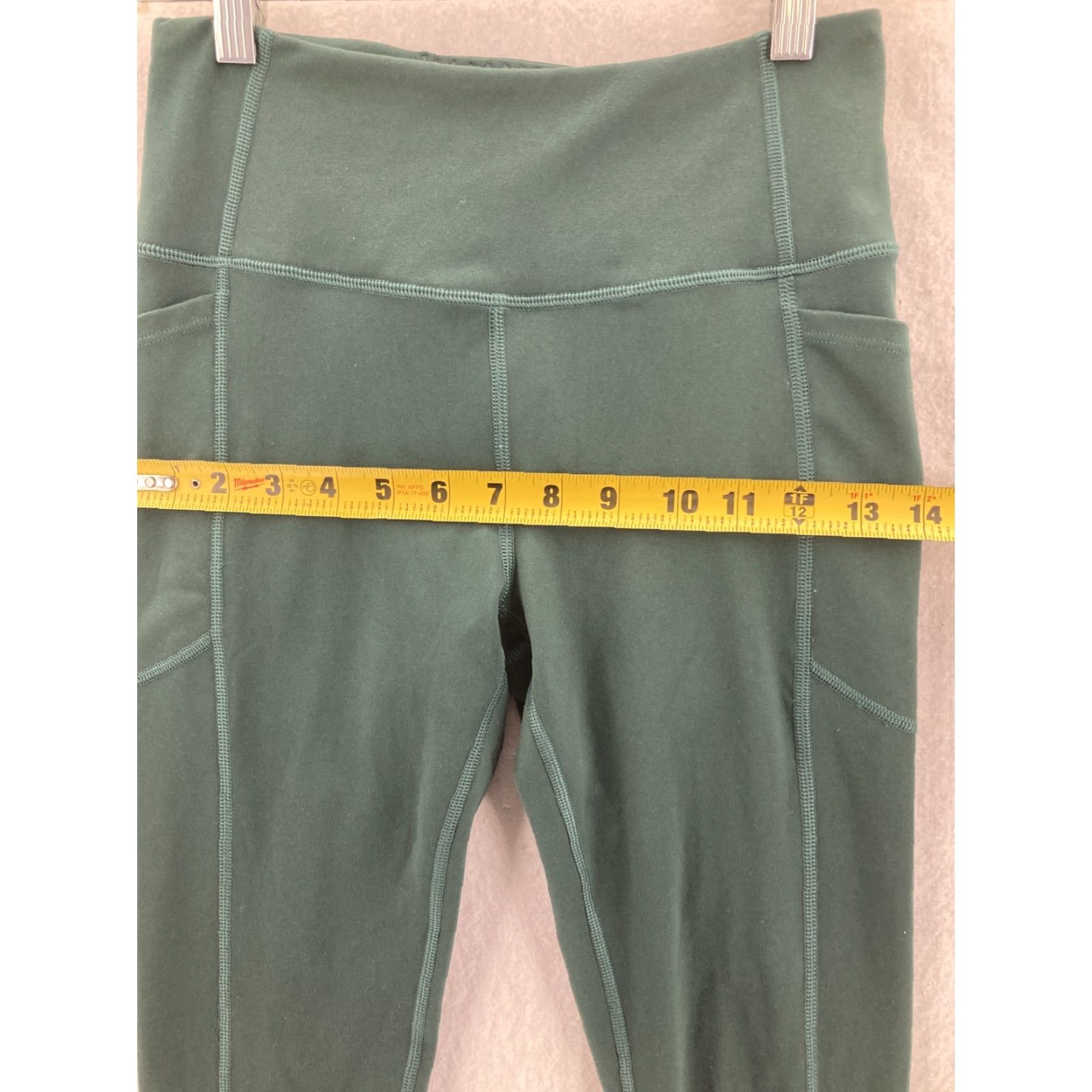 Victoria's Secret Victorias Secret Pants 6 Small Green Yoga Size 28" / US 6 / IT 42 - 4 Thumbnail