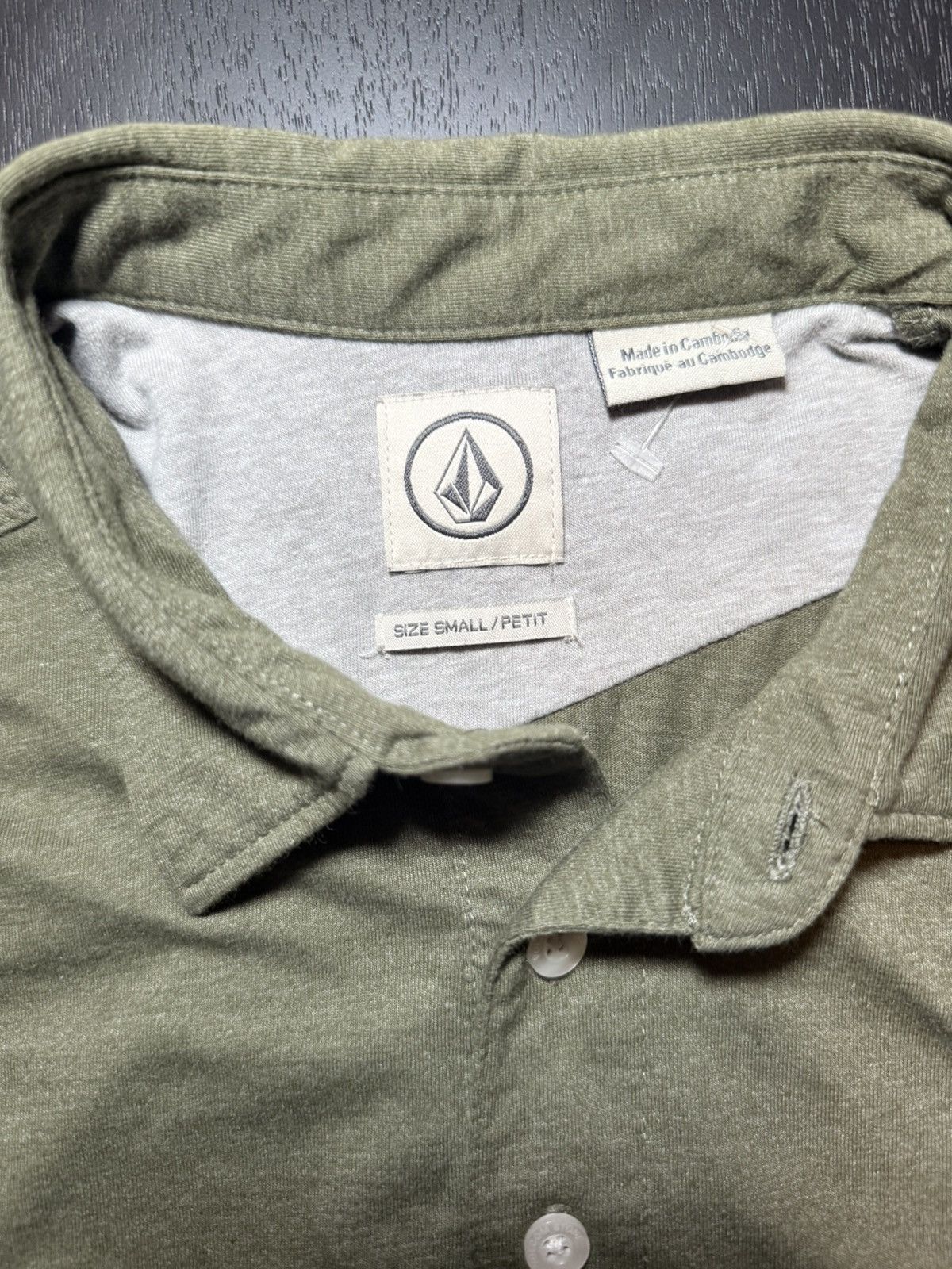 Volcom Volcom grey polo shirt Size US S / EU 44-46 / 1 - 2 Thumbnail