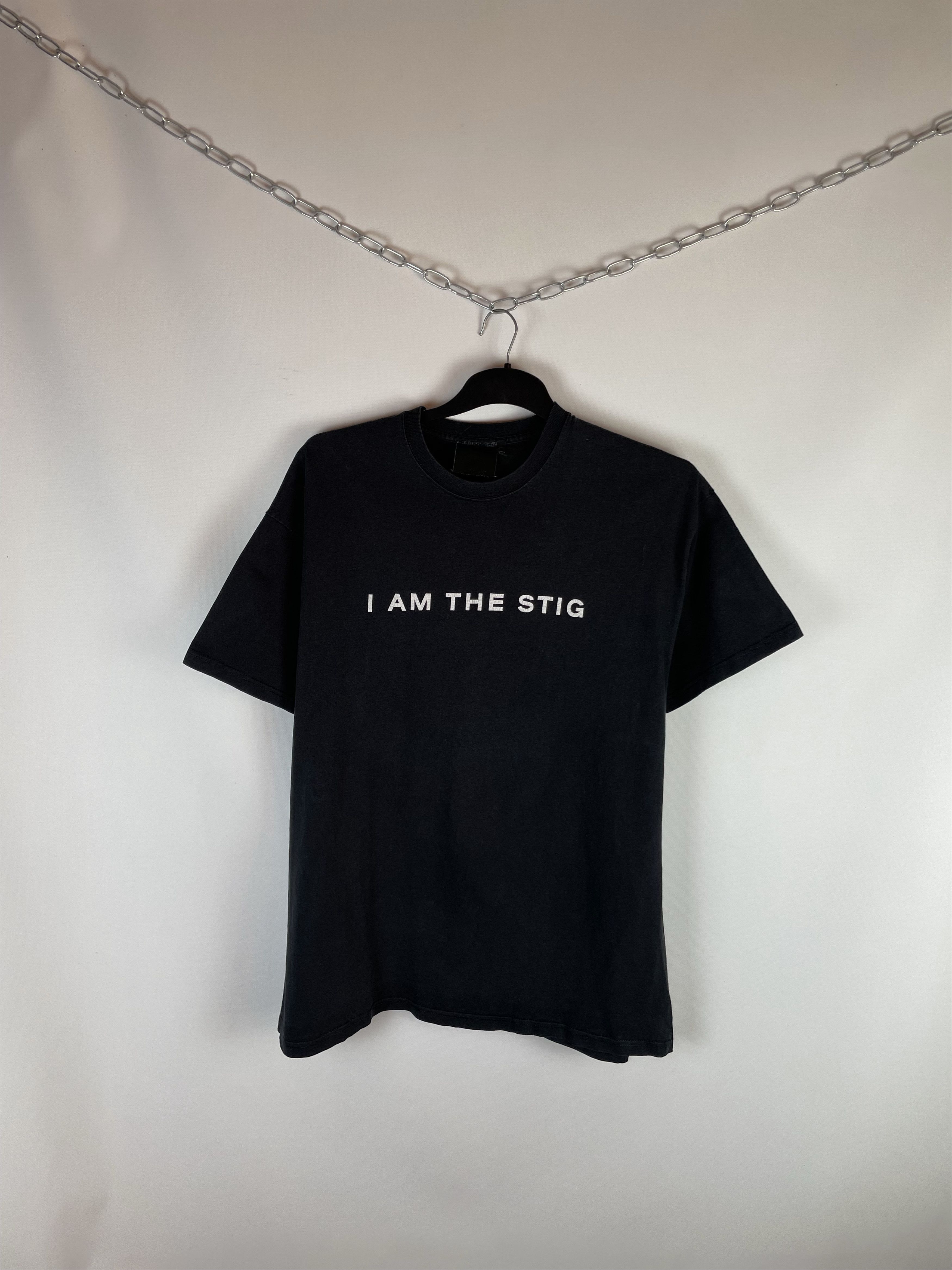 Other Vintage Top Gear 90s I Am The Stig Black Movie Tee Shirt Size US XXL / EU 58 / 5 - 5 Thumbnail