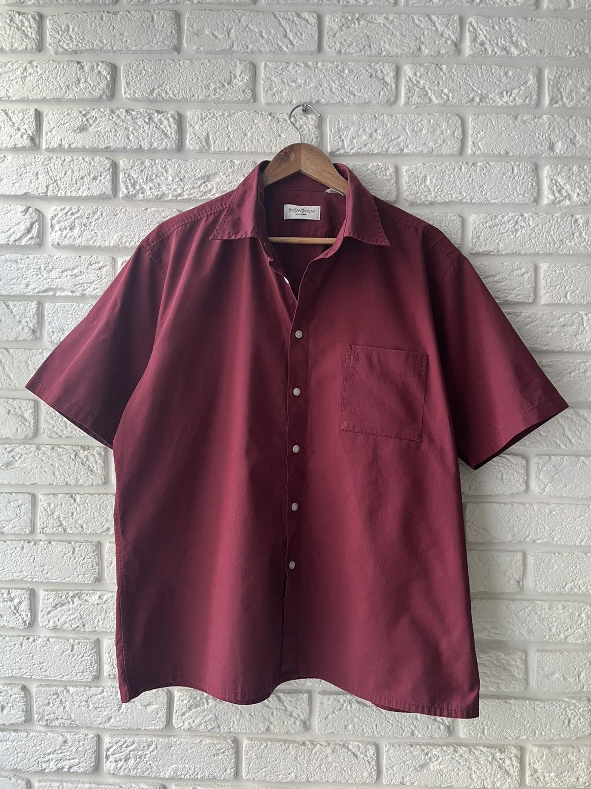 Yves Saint Laurent Vintage YSL shirt Size US XL / EU 56 / 4 - 1 Thumbnail