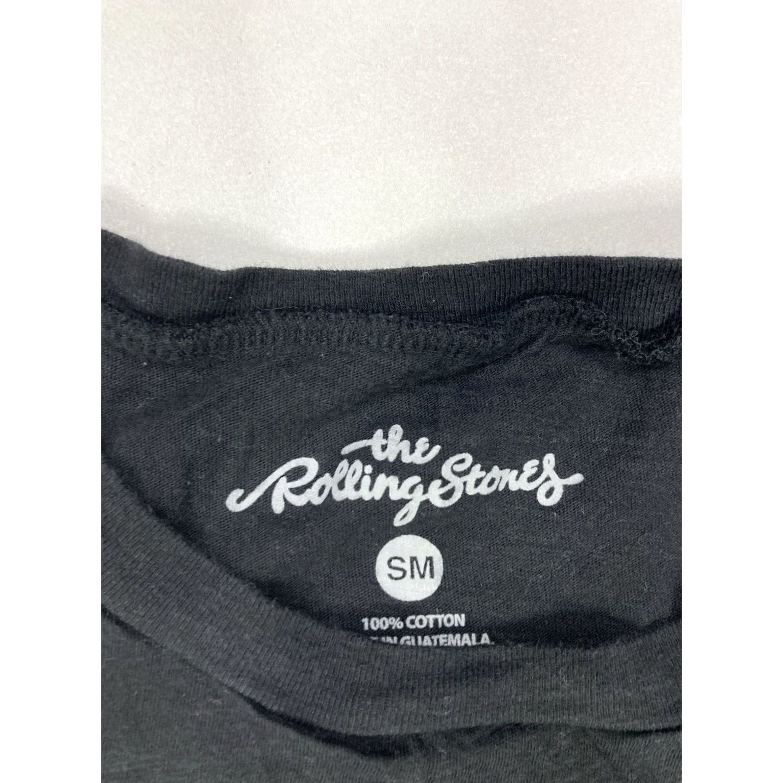 Vintage The Rolling Stones T-Shirt Women Small Black Music Merch Crew Neck Short Sleeve VINTAGE Size S / US 4 / IT 40 - 4 Thumbnail