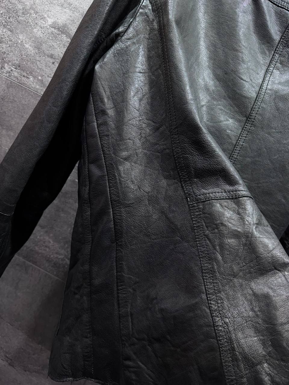 Allsaints Allsaints Postnoon Leather Button Up Shirt Jacket Size L Size US L / EU 52-54 / 3 - 22 Thumbnail