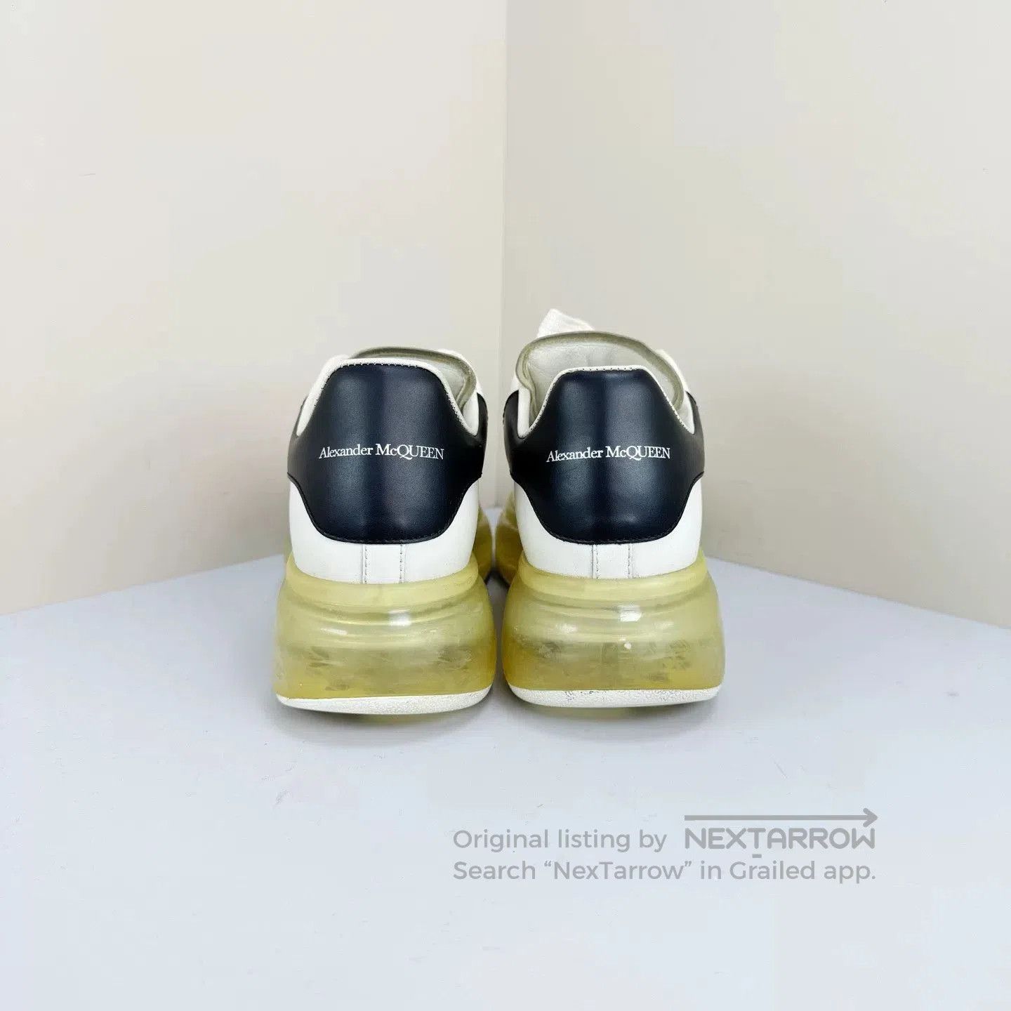 Alexander McQueen Alexander McQueen Black Tail Air Cushion Sneakers. Size US 6 / IT 36 - 3 Thumbnail