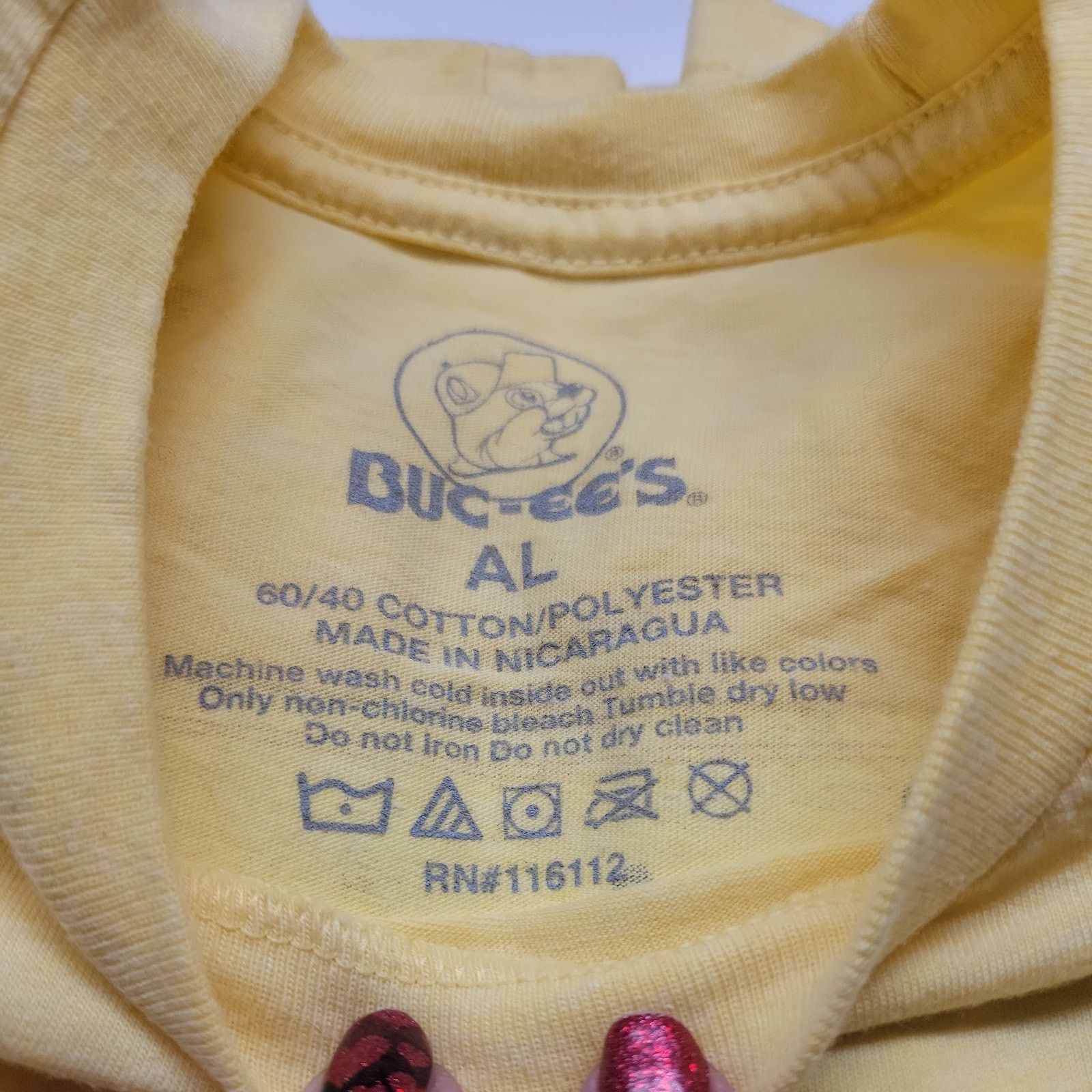 Other BucEes Unisex XL Cotton Short Sleeve T Shirt Beaver Yellow Size US XL / EU 56 / 4 - 5 Thumbnail