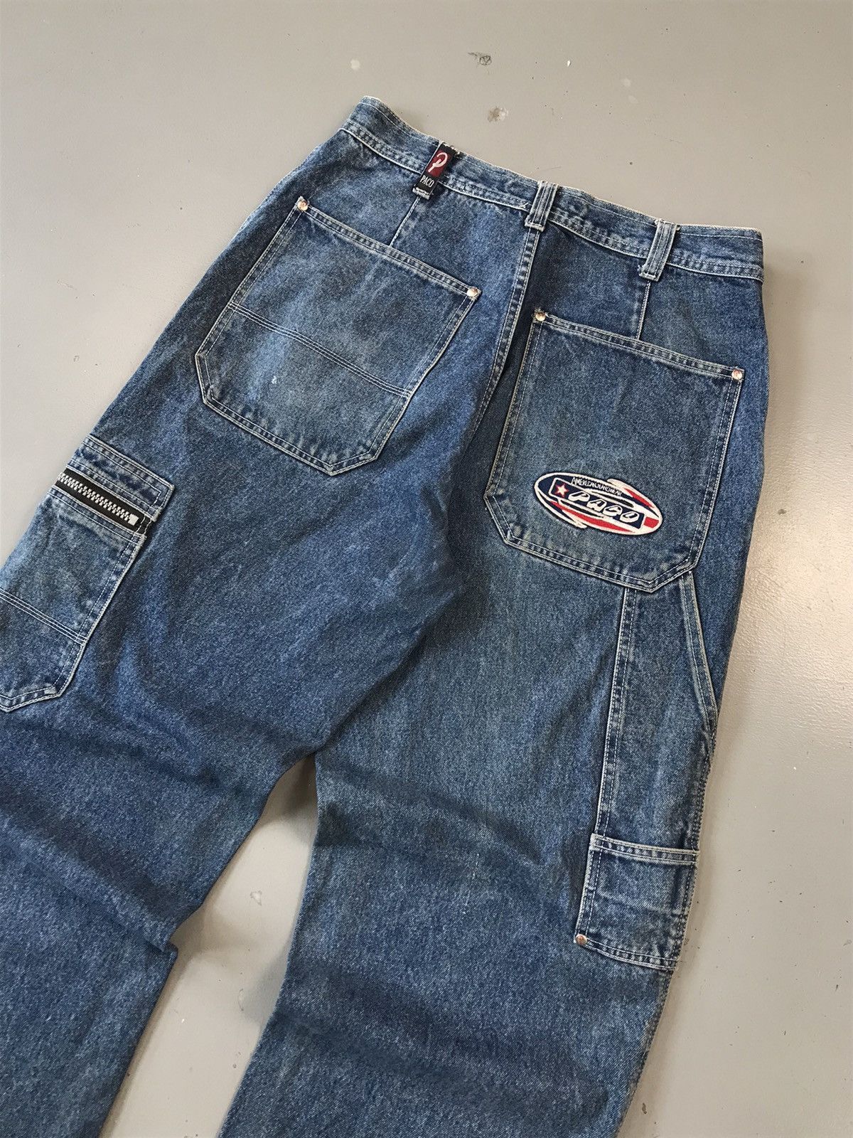 JNCO × Southpole × Vintage Vintage paco jeans baggy fit carpenter denim Size US 32 / EU 48 - 10 Thumbnail