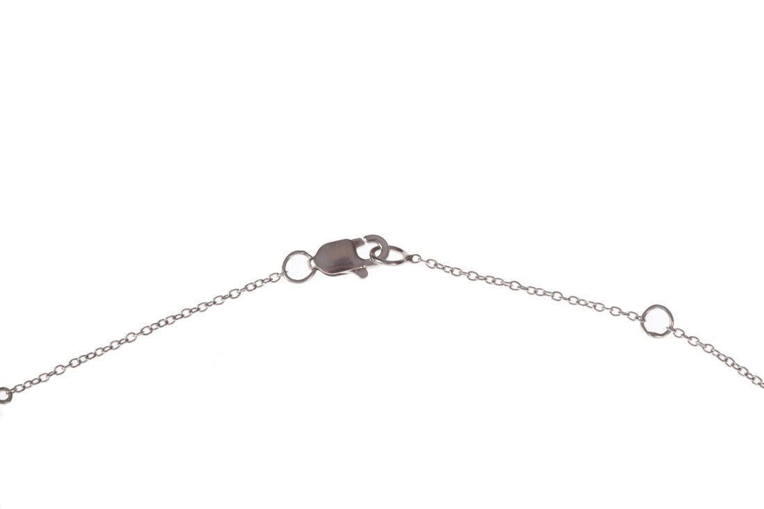 Designer 14kt Gold Bezel Aquamarine & Diamond Necklace Alberto Juan Size ONE SIZE - 5 Thumbnail