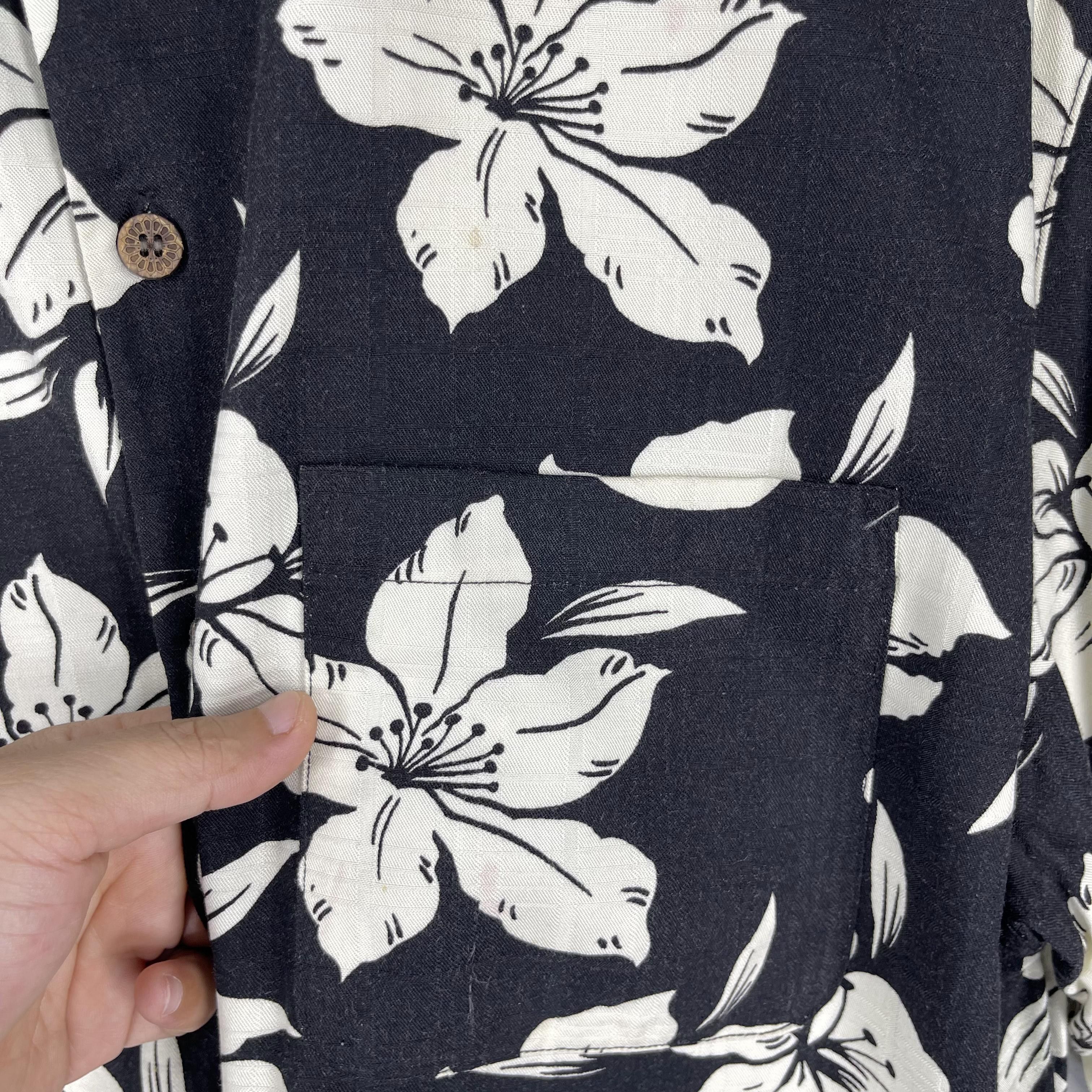 Vintage Vintage CARRIBEAN JOE Hibiscus Floral Motive Shirt Size US M / EU 48-50 / 2 - 6 Thumbnail
