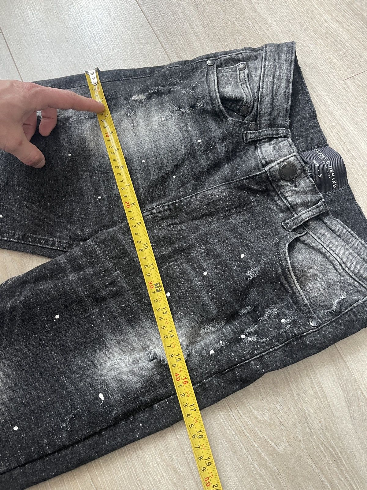 Supply & Demand Supply & Demand NYC Distressed Paint Splatter Jeans W30 Size US 30 / EU 46 - 13 Thumbnail