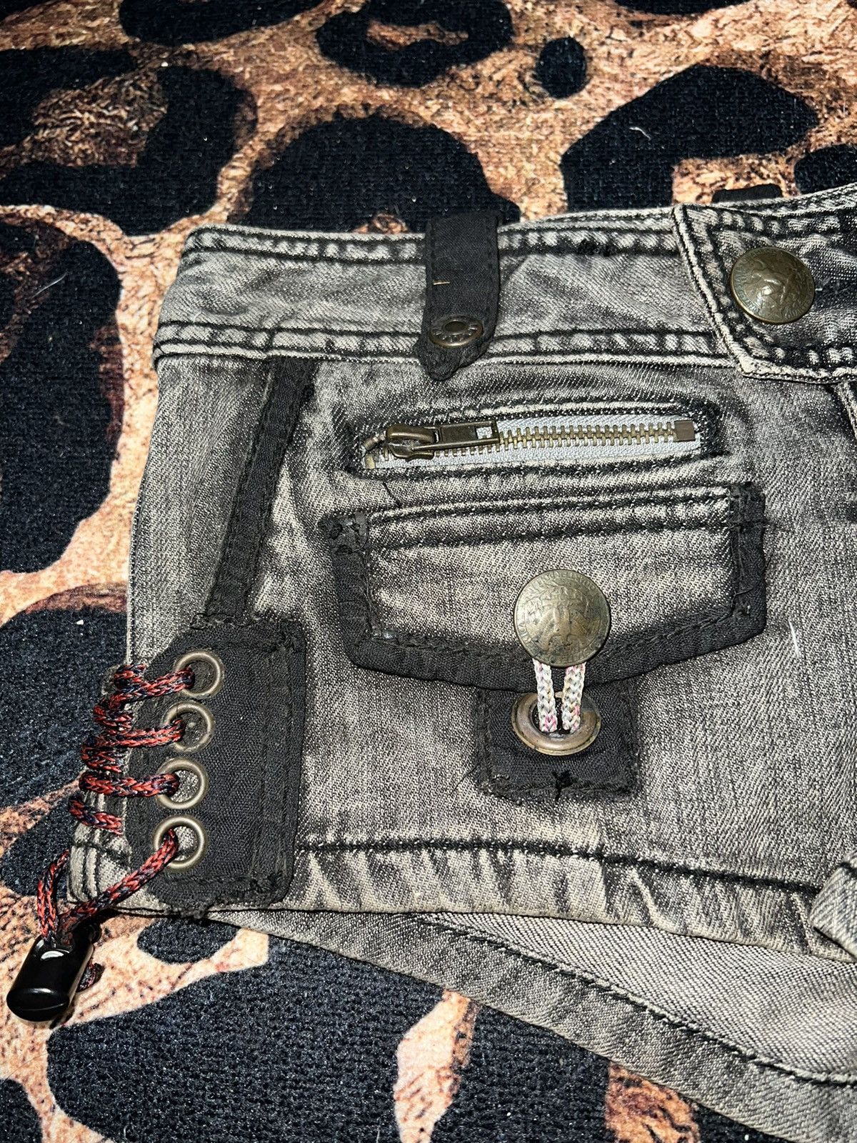 Japanese Brand ➕Super Rare D.i.a. Gyaru shorts 💗🖤 Size 26" / US 2 / IT 38 - 5 Thumbnail