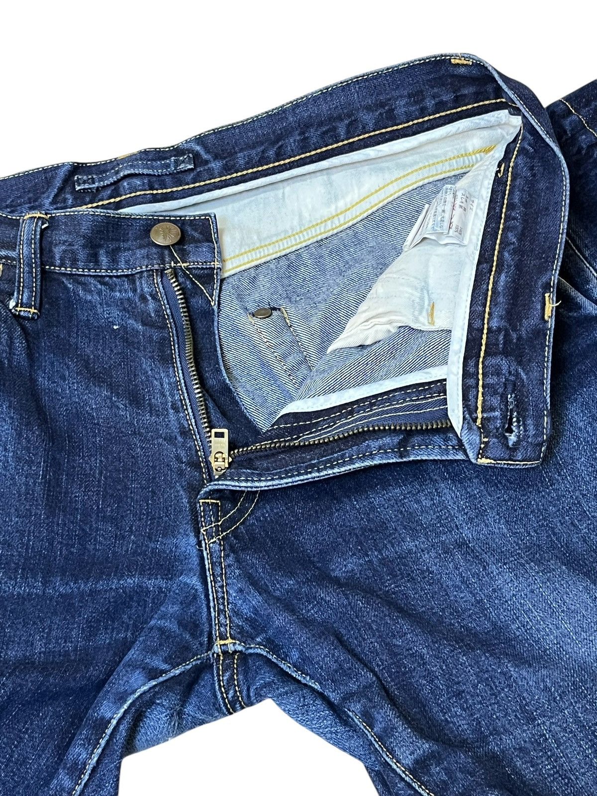 Maison MIHARA YASUHIRO SICK Y2K MAISON MIHARA YASUHIRO BLUE JEANS MADE IN JAPAN Size US 34 / EU 50 - 9 Thumbnail