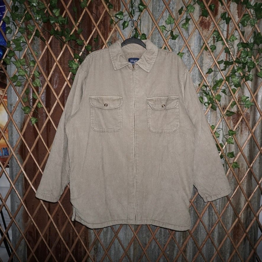 High Sierra Large - Vintage Y2K high sierra zip up 1990s corduroy jacket Size US L / EU 52-54 / 3 - 1 Thumbnail