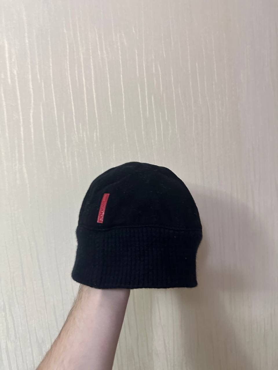 Prada Vintage Prada Sport Red Tab Wool Hat Rare Size XXL Size ONE SIZE - 2 Thumbnail