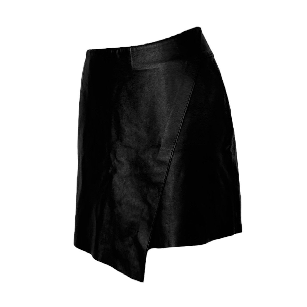 Helmut Lang Archive Helmut Lang Leather Skirt Size 28" / US 6 / IT 42 - 1 Thumbnail