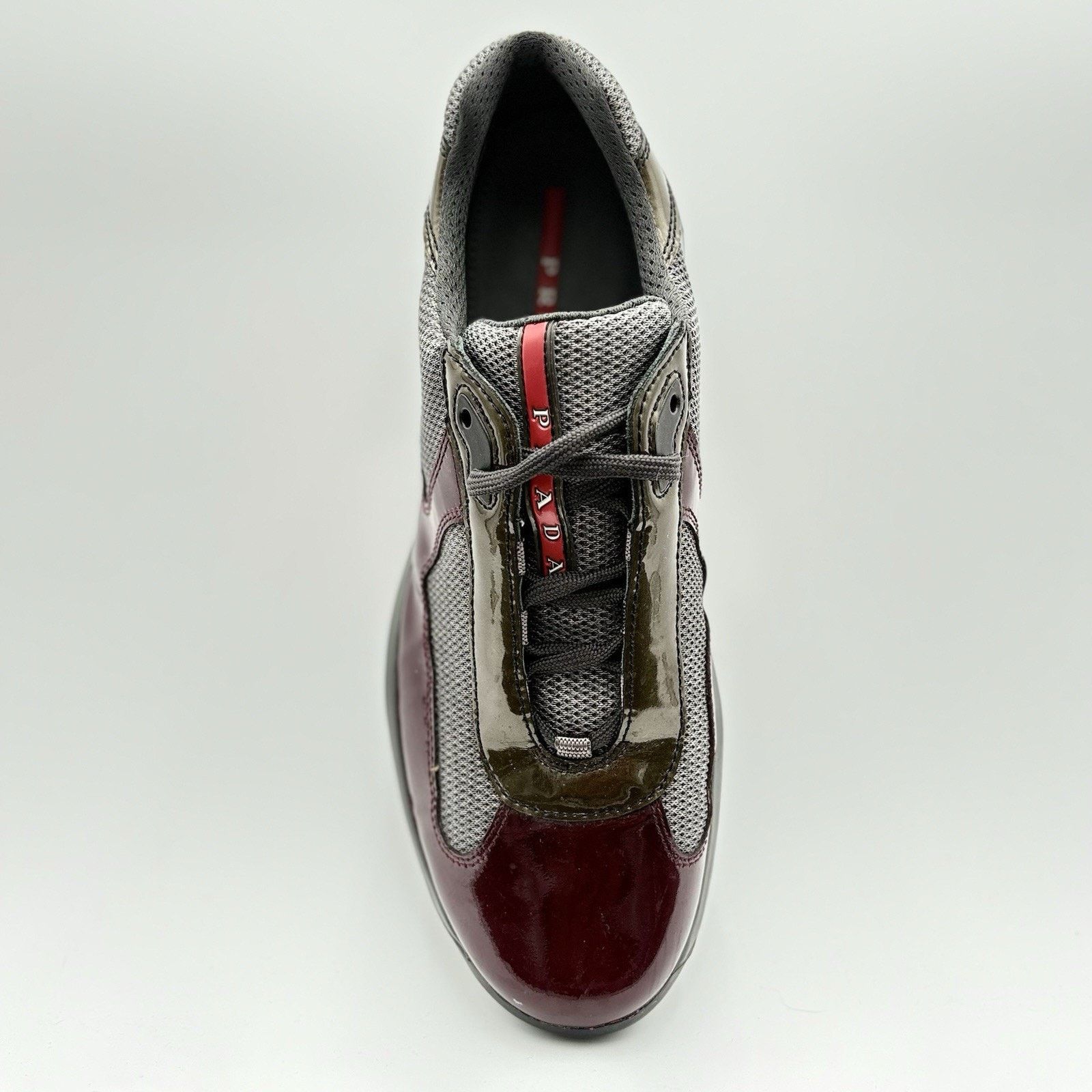 Prada Prada Americas Cup ' Burgundy Grey ' | SUPER CLEAN! Size US 9 / EU 42 - 5 Thumbnail