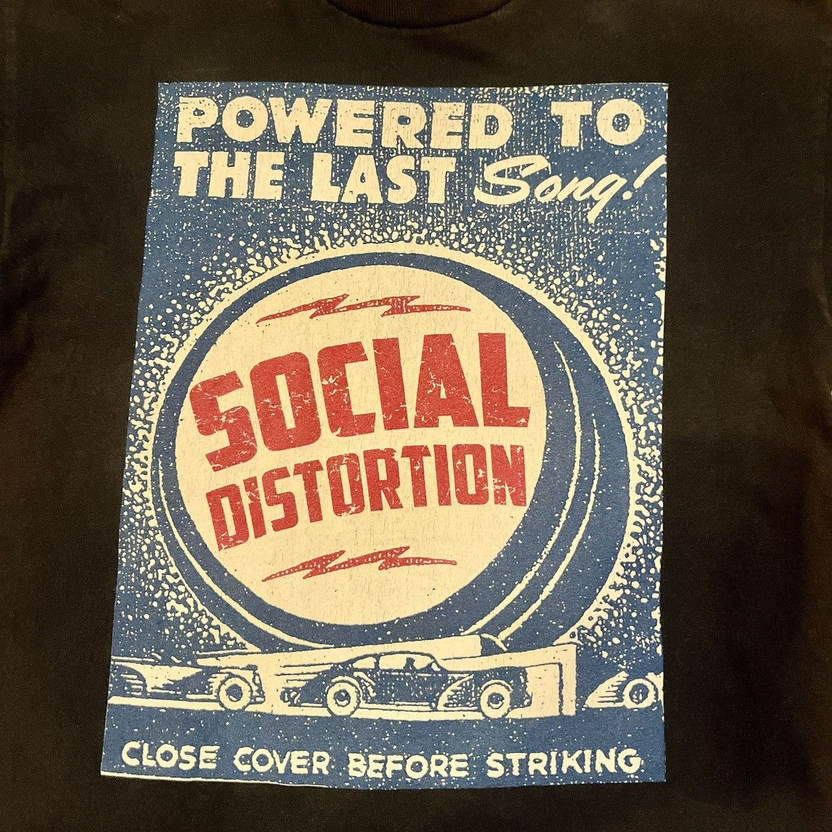 Band Tees × Vintage VTG90’s Social Distortion Powered To The Last Song Size US M / EU 48-50 / 2 - 2 Thumbnail