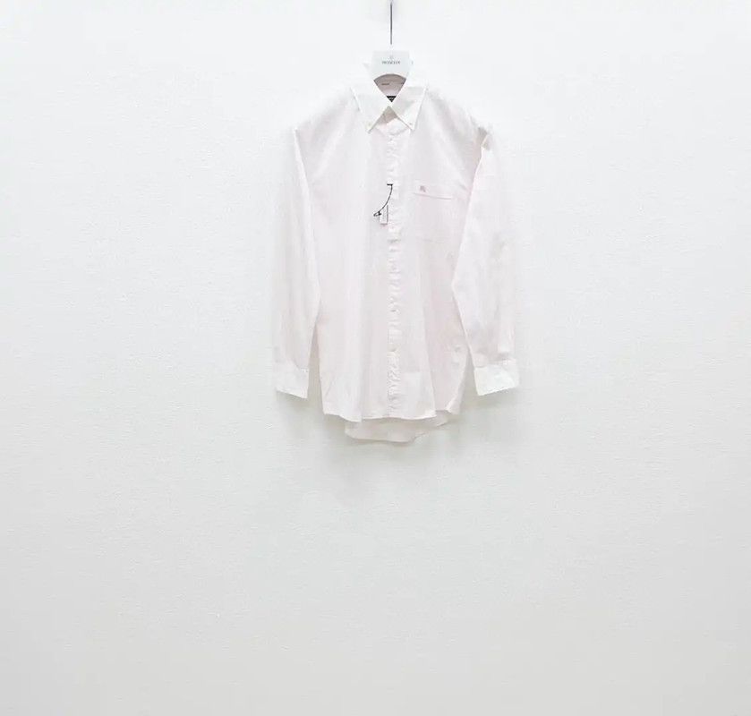 Burberry Burberry Men's Pink Cotton Long Sleeve Shirt Size US L / EU 52-54 / 3 - 1 Thumbnail