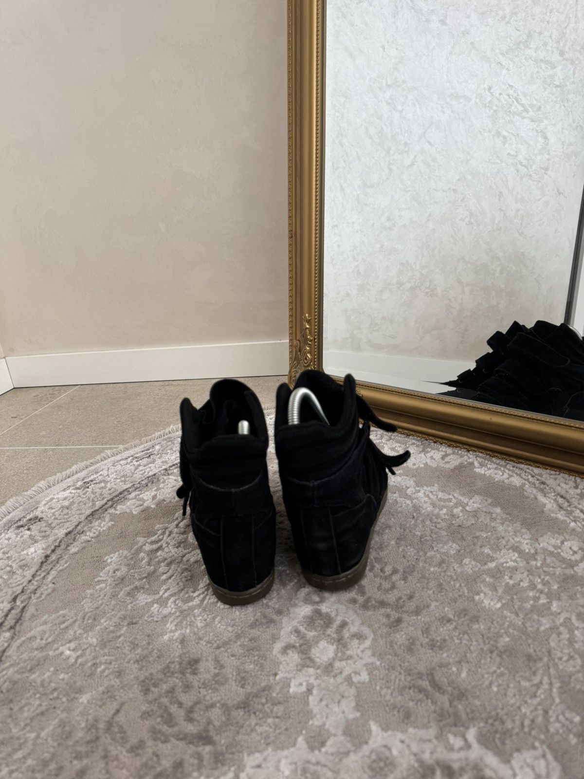 Isabel Marant Y2K Isabel Marant Style Sneakers Black Opium Avant-Garde Size US 9 / IT 39 - 5 Thumbnail