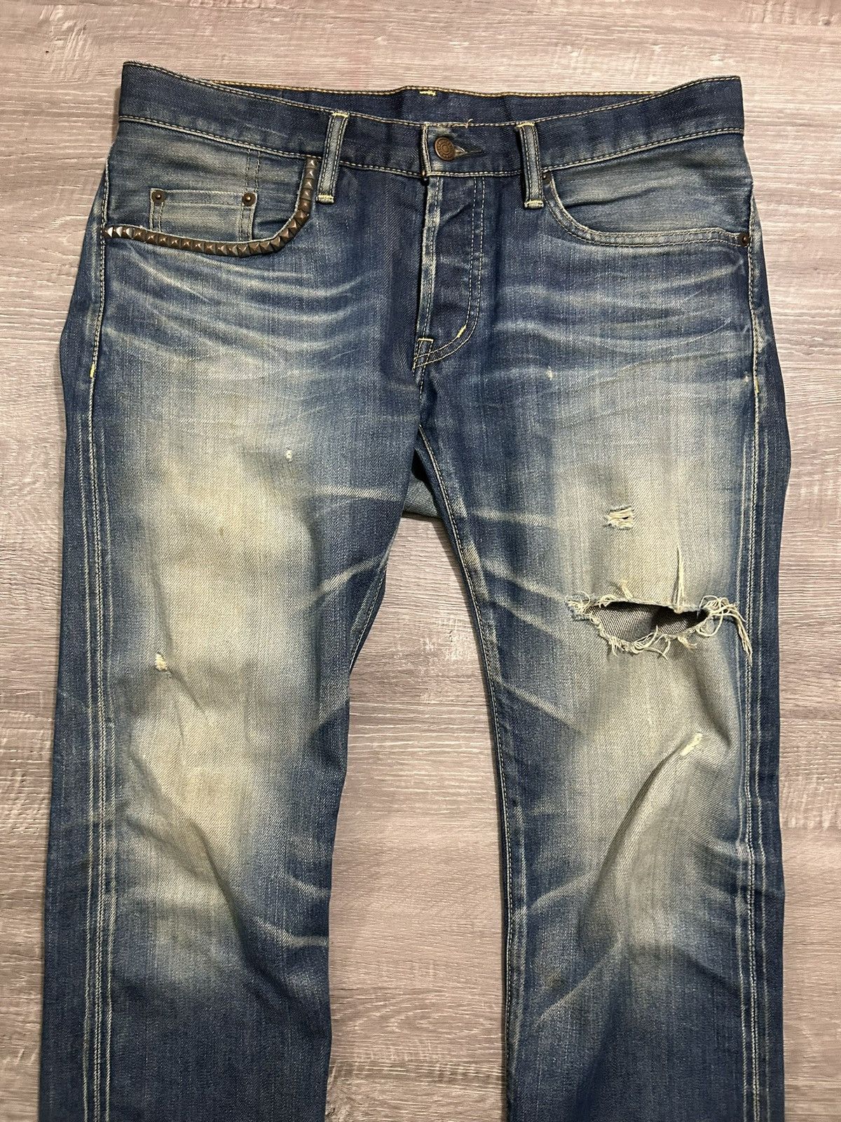 Hysteric Glamour Hysteric Glamour Studded Denim Size US 32 / EU 48 - 2 Thumbnail