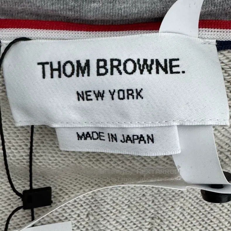 Thom Browne Thom Browne Grey Zip-up Hoodie Size US XXL / EU 58 / 5 - 2 Thumbnail