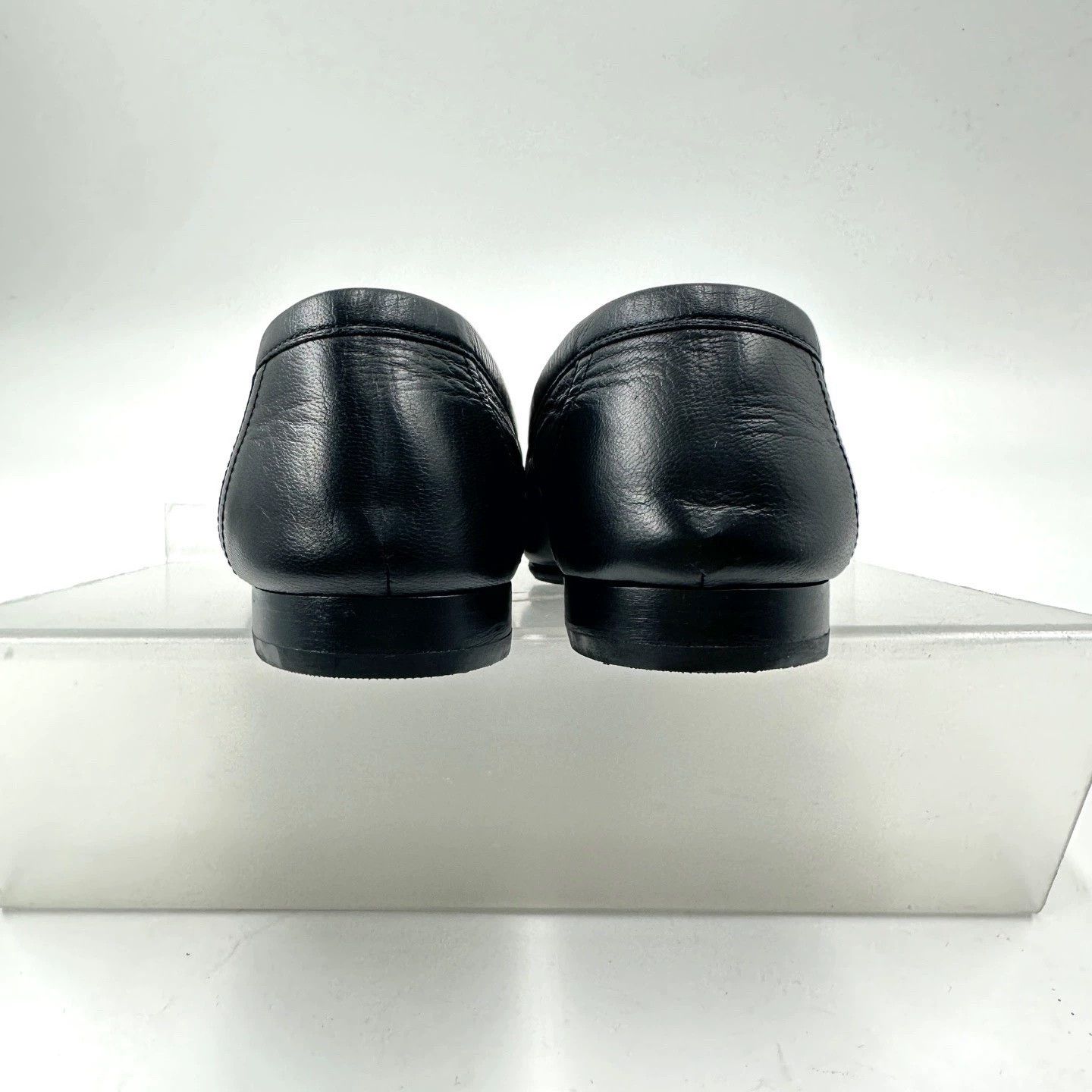 Hermes Hermes black and silver H-buckle loafers Size US 7.5 / IT 37.5 - 3 Thumbnail