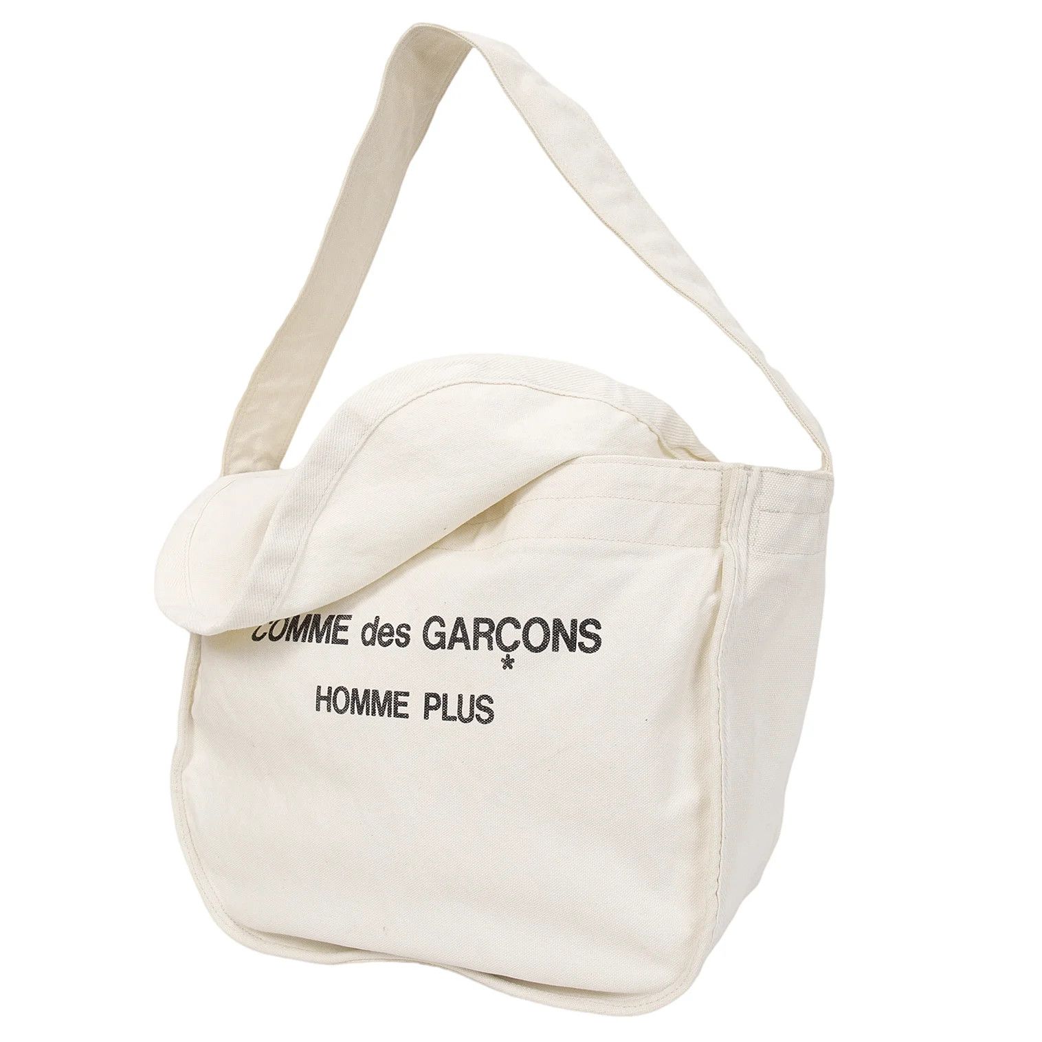 Comme des Garcons Homme Plus HUGE Black Shoulder Bag | Grailed