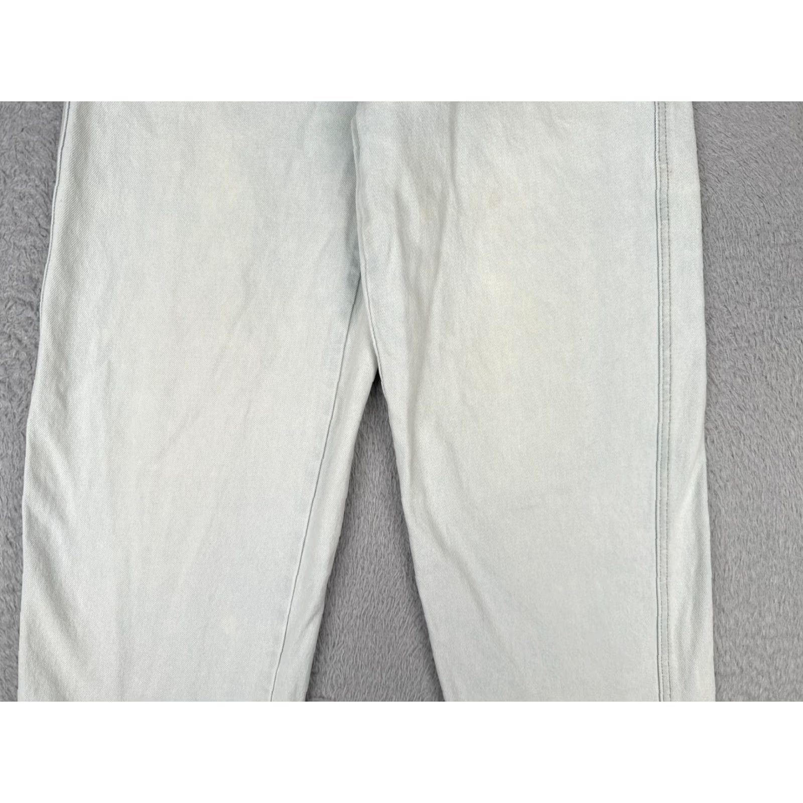 Vintage 2Mood Jeans Women Small Blue Denim Wide Leg High Rise Cotton Light Wash 27x28 Size 27" / US 4 / IT 40 - 3 Thumbnail